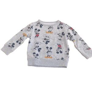 ❤️ BABY GAP Disney Mickey Sweatshirt 2T